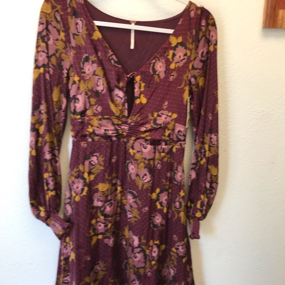 Free People Morning Light Printed Mini Dress - Picture 5 of 7